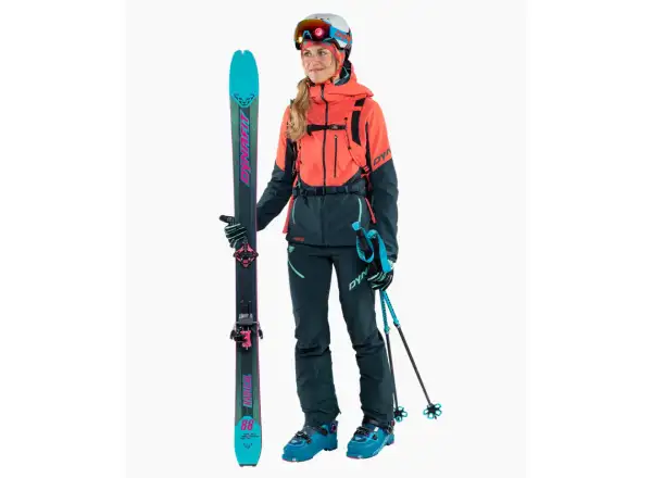 Dynafit Radical Infinium Hybrid women's pants Blueberry/Marine Blue