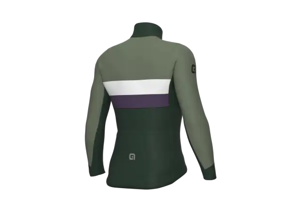 Alé Chaos Off Road men's insulated cycling jersey Scotland Green