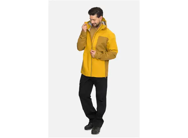 Viking Numani men's jacket Brown/Yellow