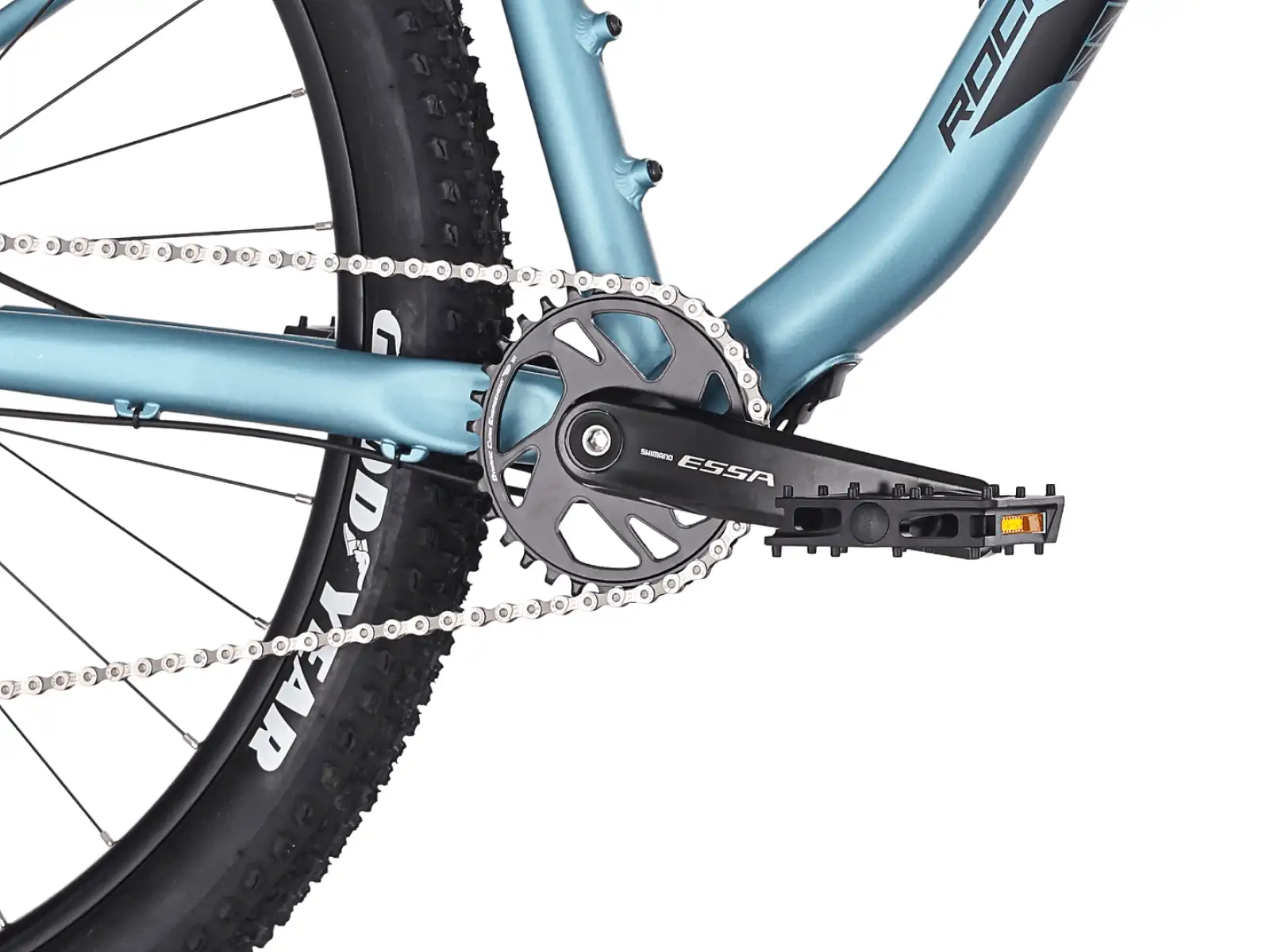 Rock Machine Blizz 10 mountain bike Matte Zircone Blue