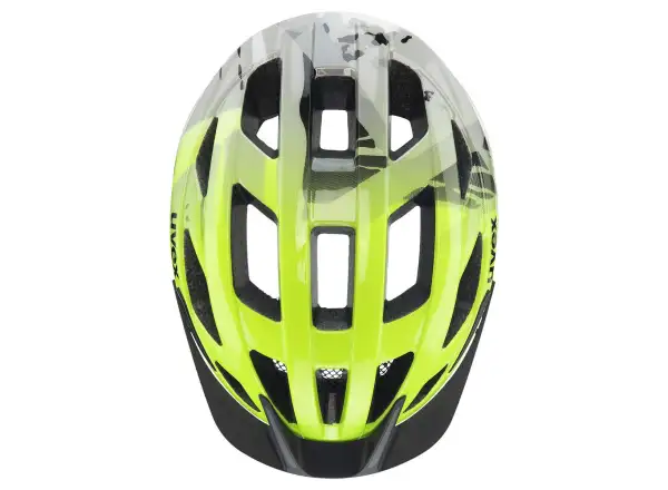Uvex Air Wing 2 children's helmet Neon Yellow-Black