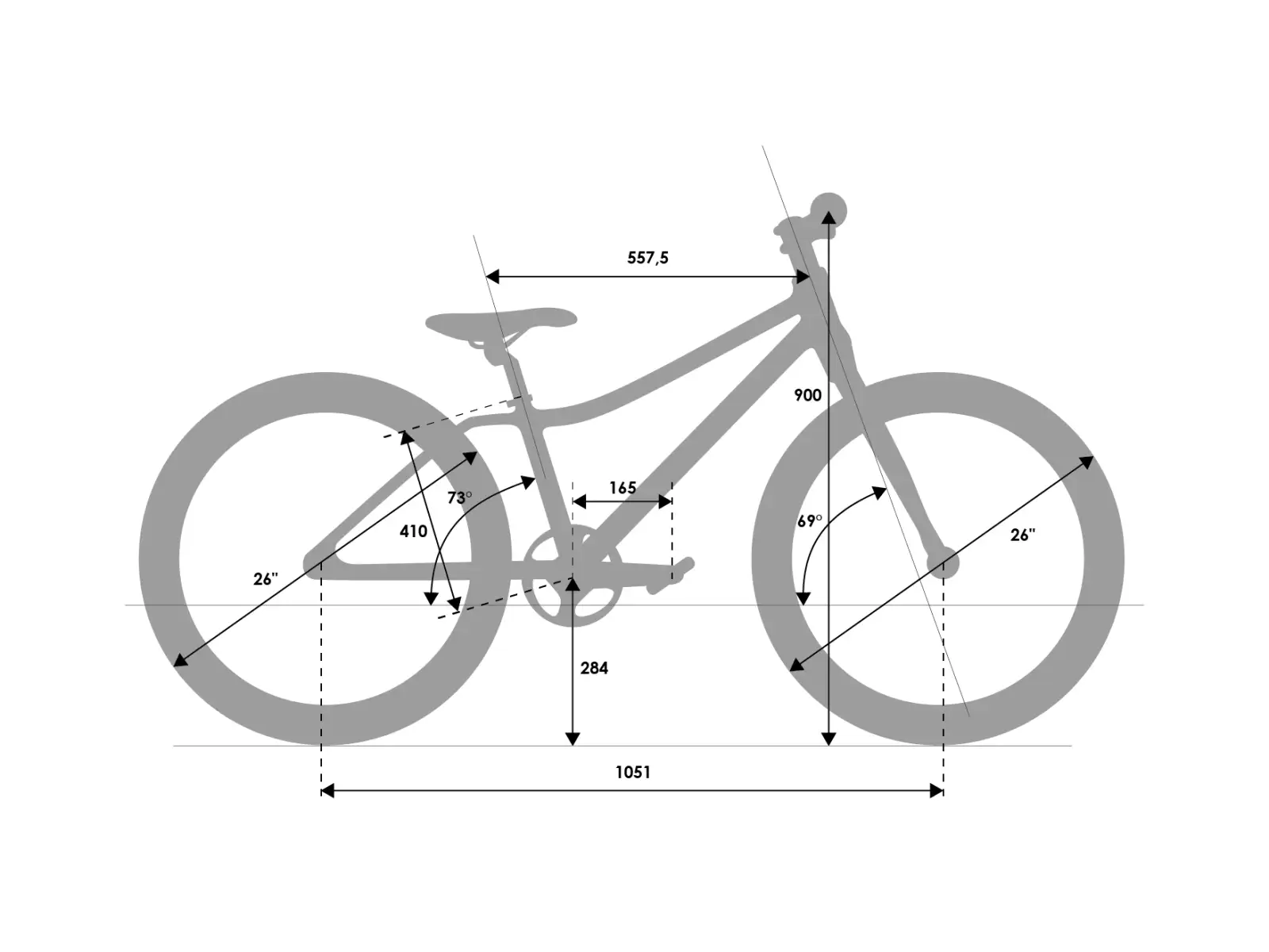 Rascal Wild 26 children's bike Emerald