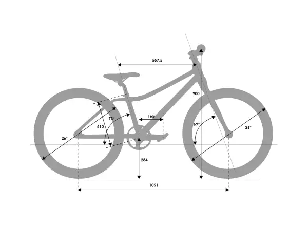 Rascal Wild 26 children's bike Emerald