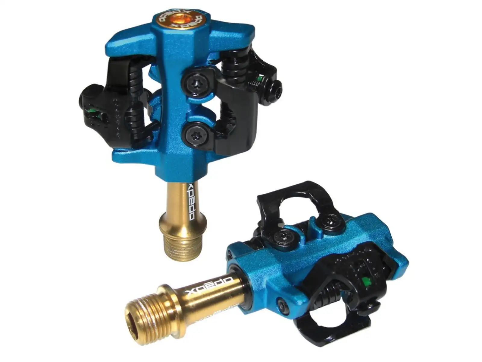 X-pedo CXR Pro SPD clipless pedals black/blue Ti