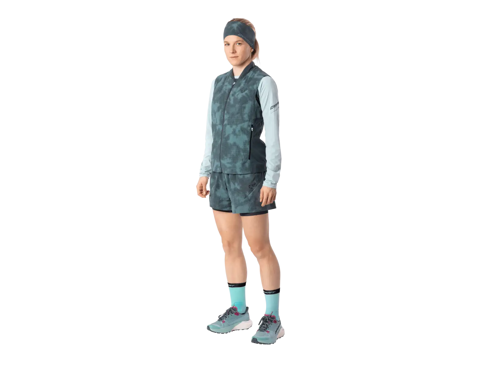 Dynafit Trail Reflective Insulation women's running vest Cinder