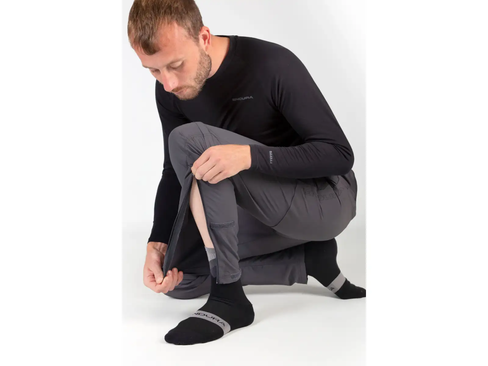 Endura Hummvee Zip-off men's trousers black