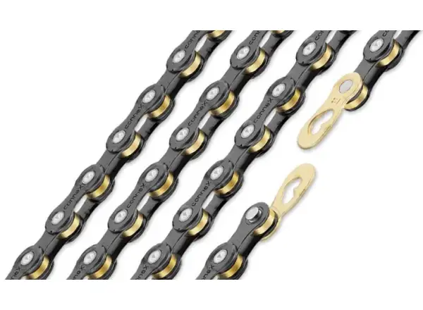Connex 11sB WAX 11sp. chain 126 links black/gold