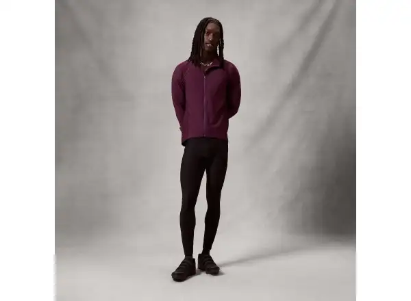 Endura Loop Ride men's jersey long sleeve Black Cherry