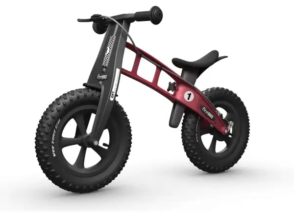 First Bike FAT children's balance bike Red