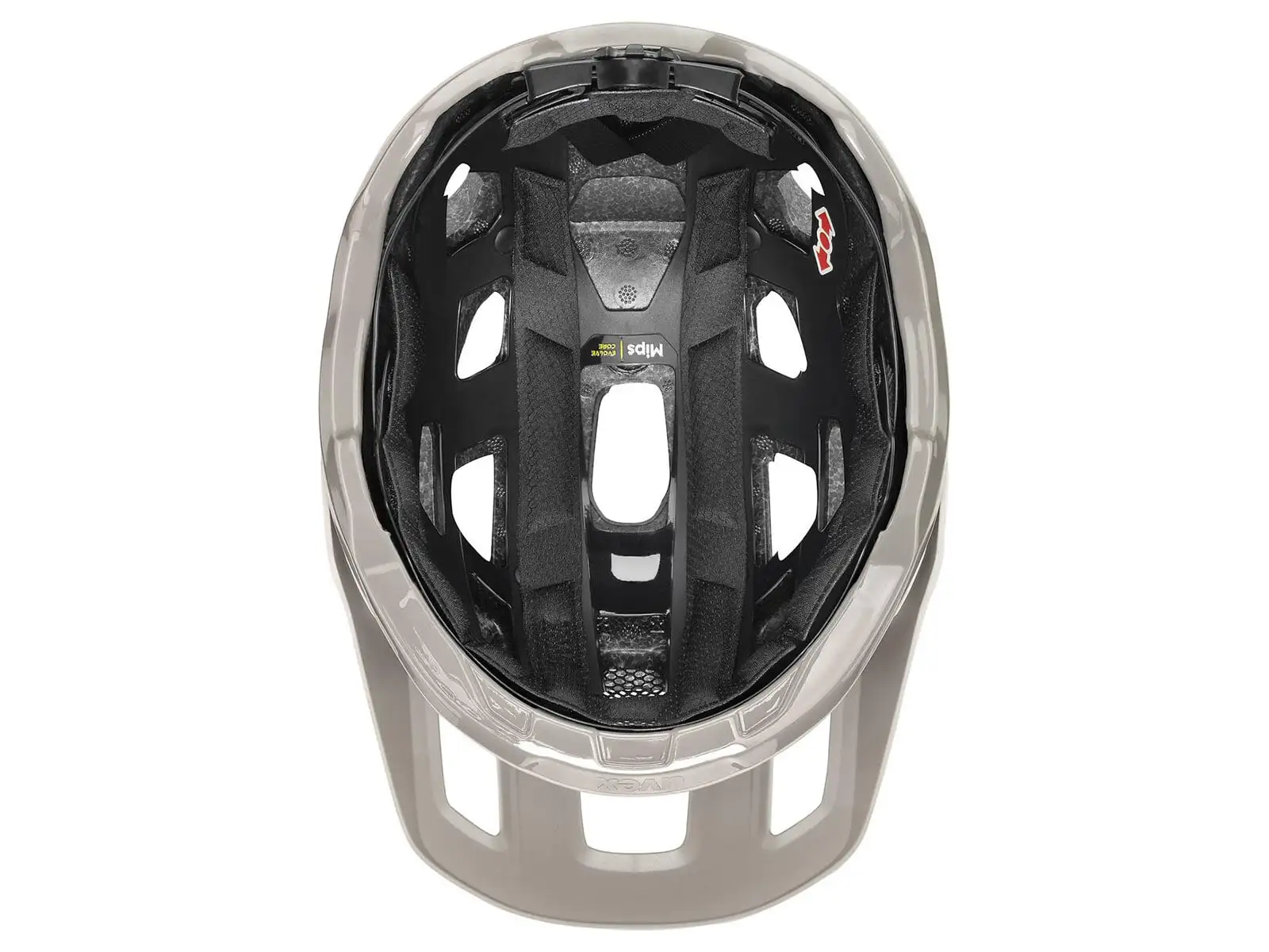 Uvex React MIPS MTB helmet Warm Grey Matt
