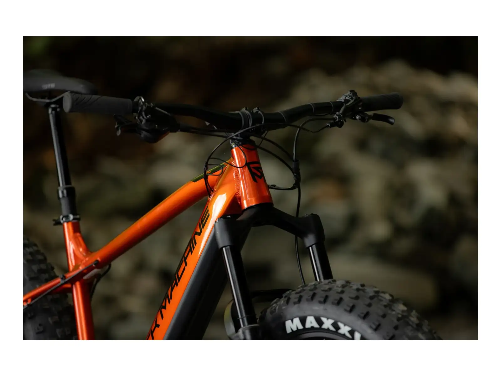 Rock Machine VYÖRY e90-26 fatbike electric bike Metallic Orange/Black SAMPLE