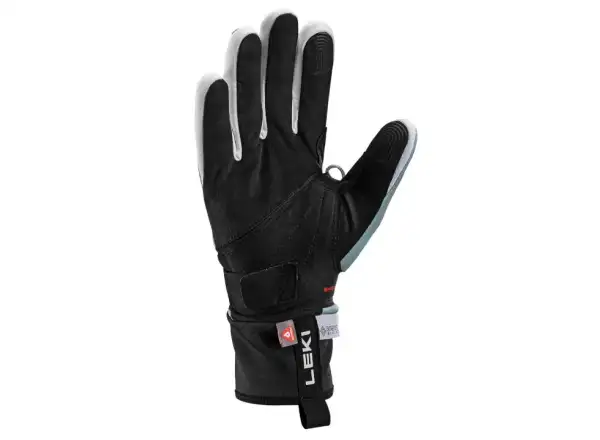 Leki PRC ThermoPlus Shark Women running gloves Black/Ice green
