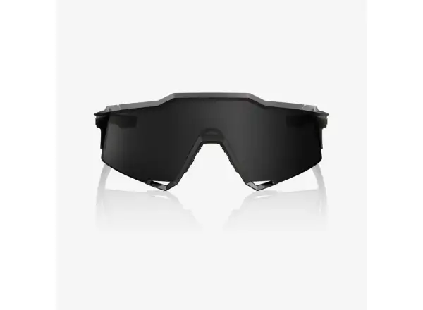 100% Speedcraft sunglasses Matte Black Gloss Black/Black Mirror