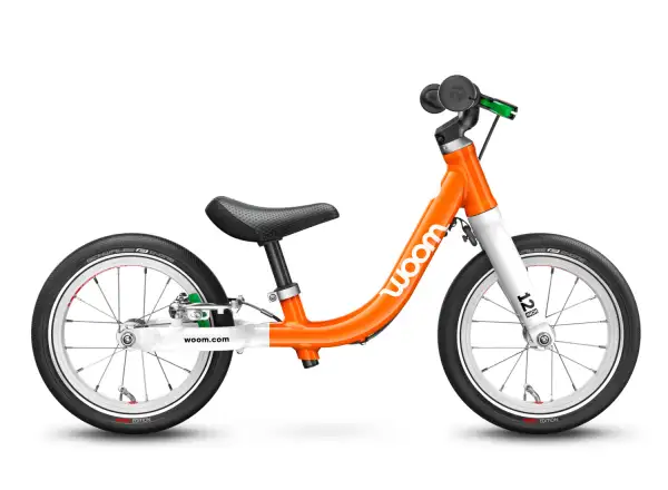 Woom 1 Flame Orange 12 children's balance bike