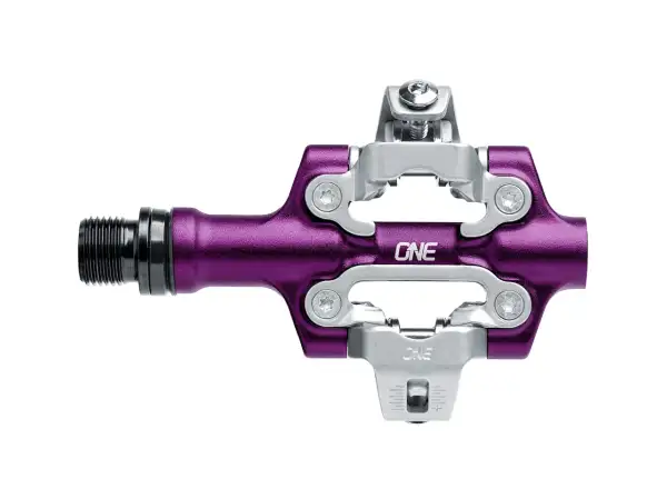 OneUp XC Clip clipless pedals purple