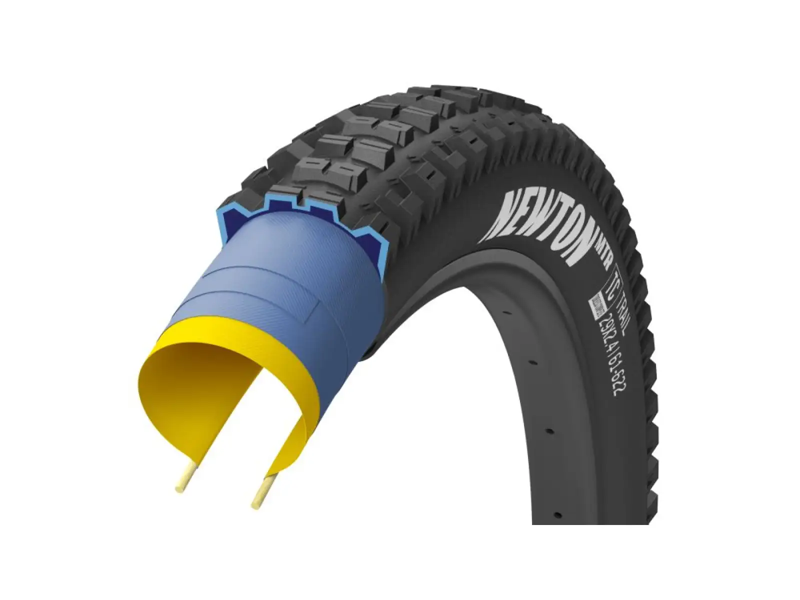 Goodyear Newton MTR Trail Tubeless Complete 27.5x2.60" MTB tire kevlar