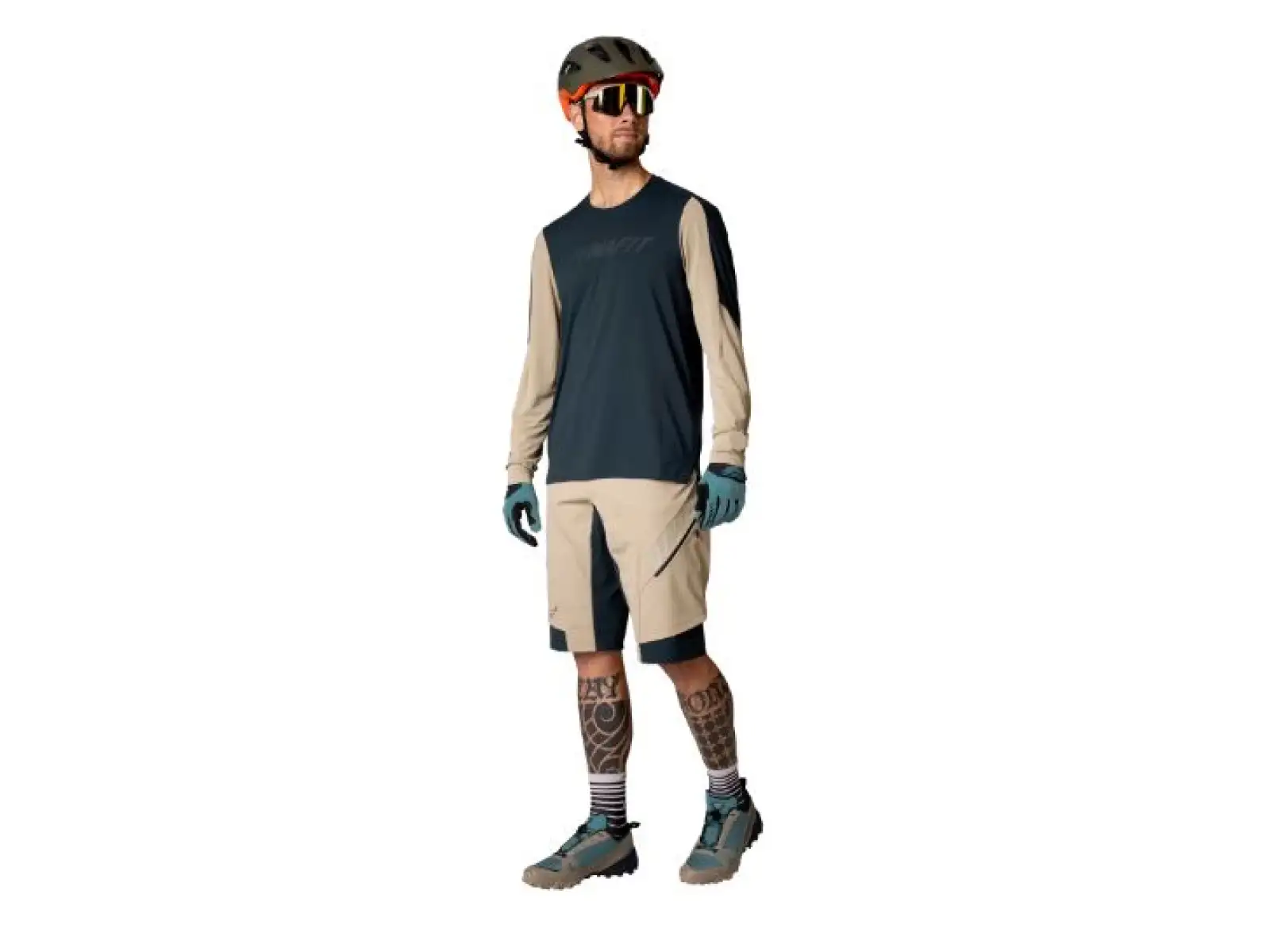 Dynafit Ride men's jersey long sleeve Blueberry
