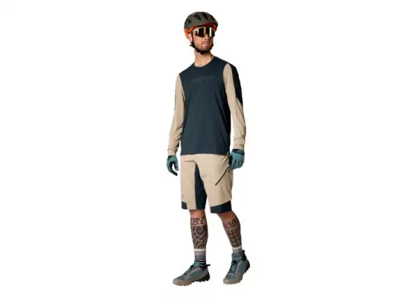 Dynafit Ride men's jersey long sleeve Blueberry