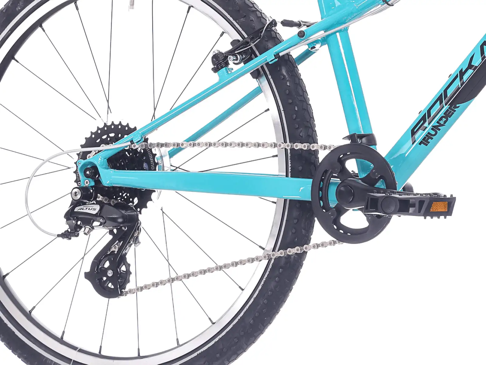 Rock Machine Thunder Jr. 24 VB children's bike Jade Blue
