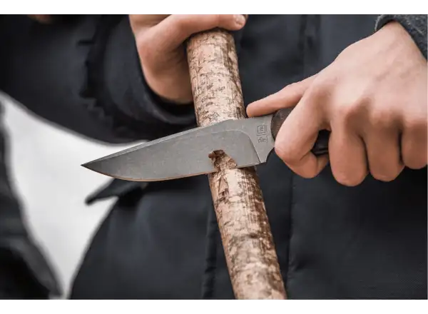 TB Outdoor Cammandeur G10 Knife black