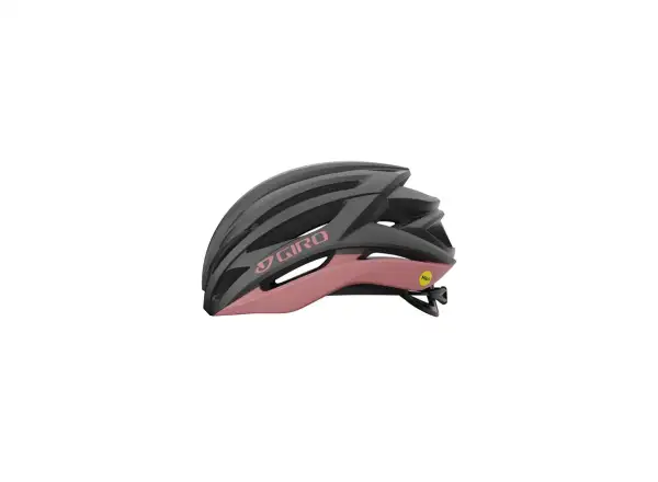 Giro Syntax MIPS road helmet Metalic Coal/Dusty Rose