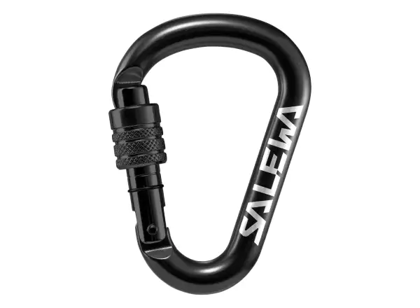 Salewa HMS Screw G2 Small carabiner Black