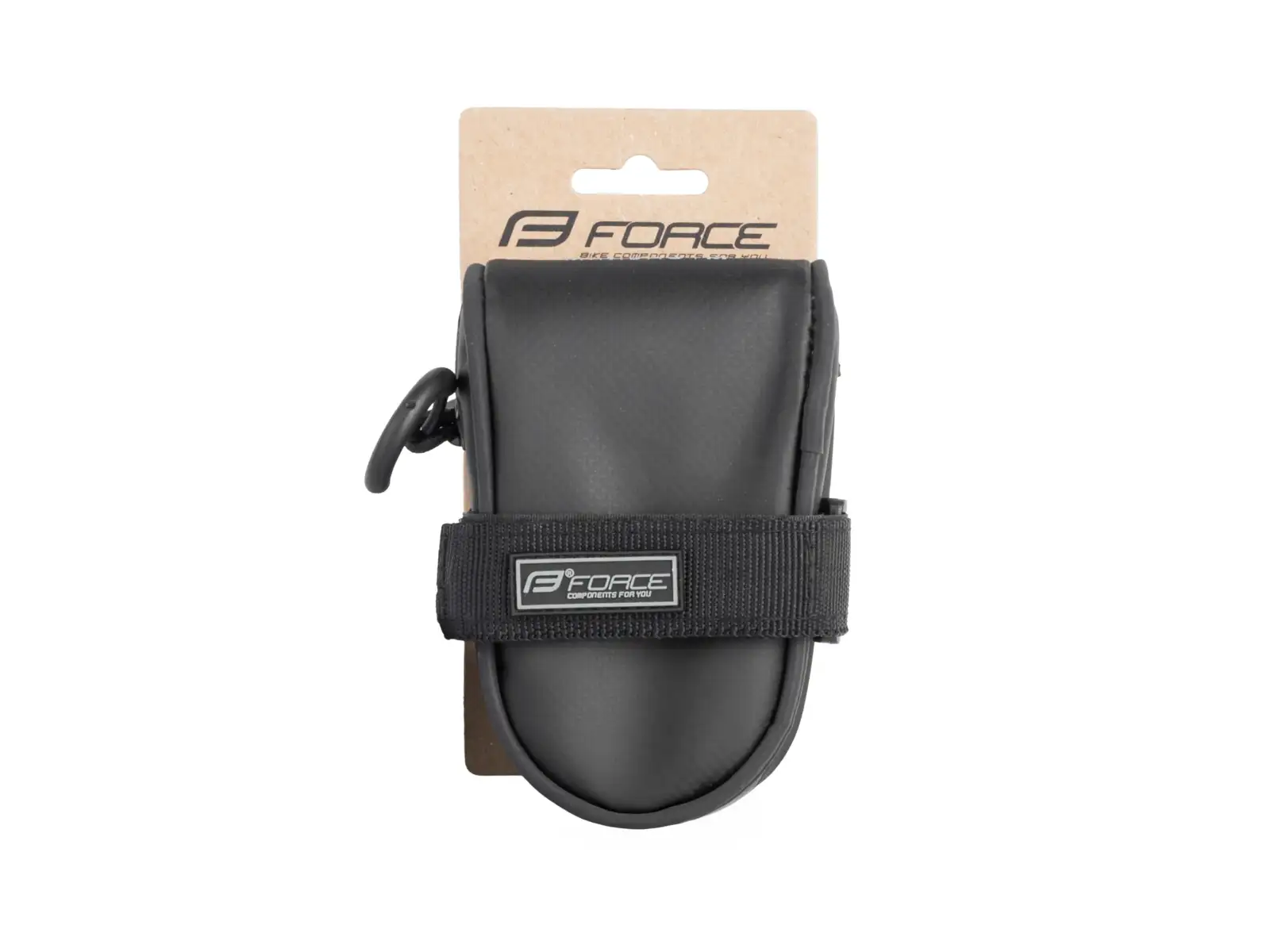 Force Minibag M saddle bag Velcro, black