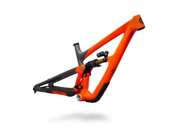 Ibis HD6 frame with shock Fox X2 Factory Series orange