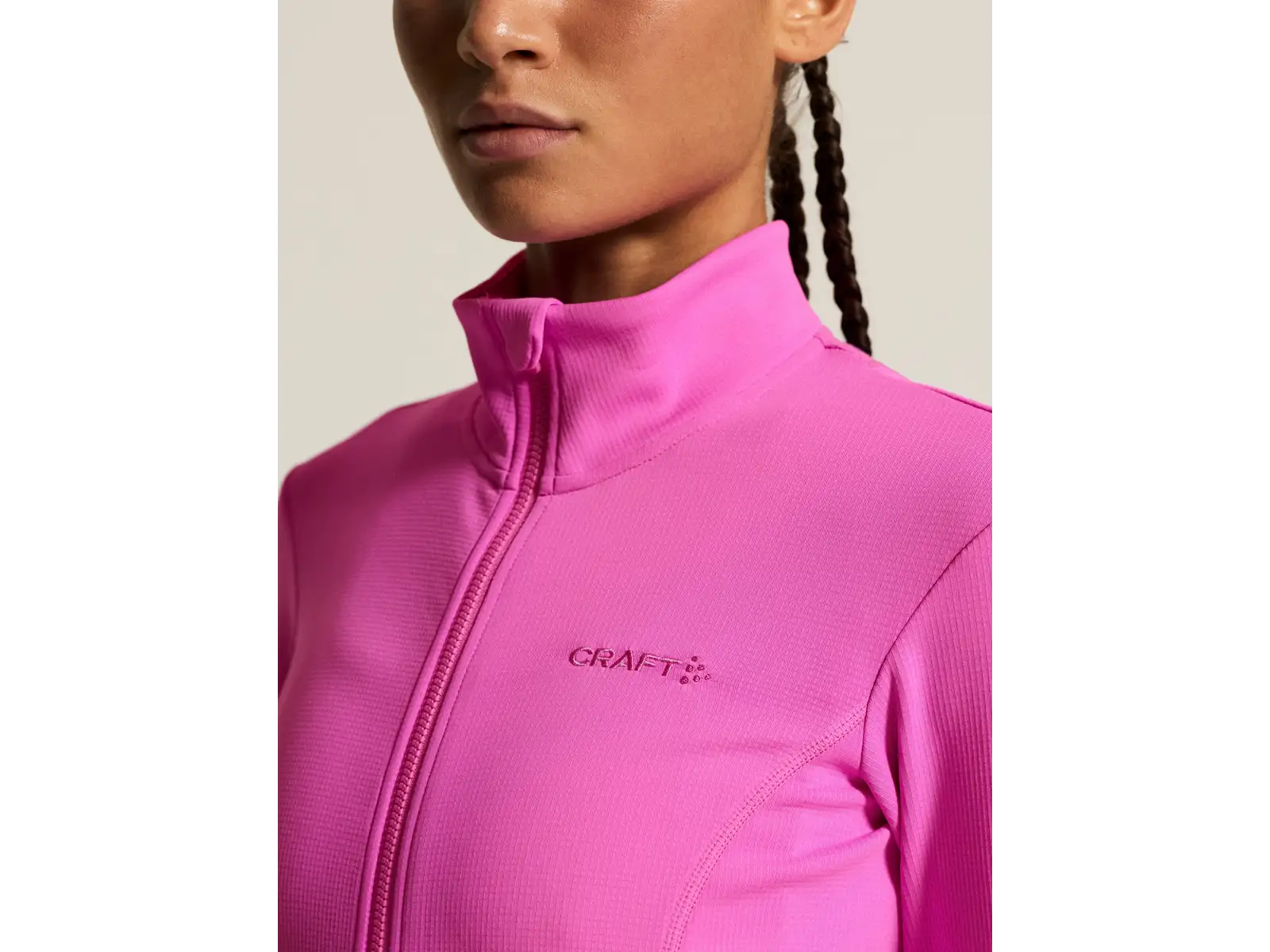 CRAFT Bike SubZ LS 2 women's cycling jersey purple