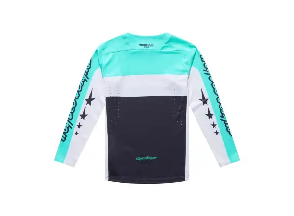 Troy Lee Designs Youth Sprint Pro kids jersey long sleeve Yo Moto Carbon