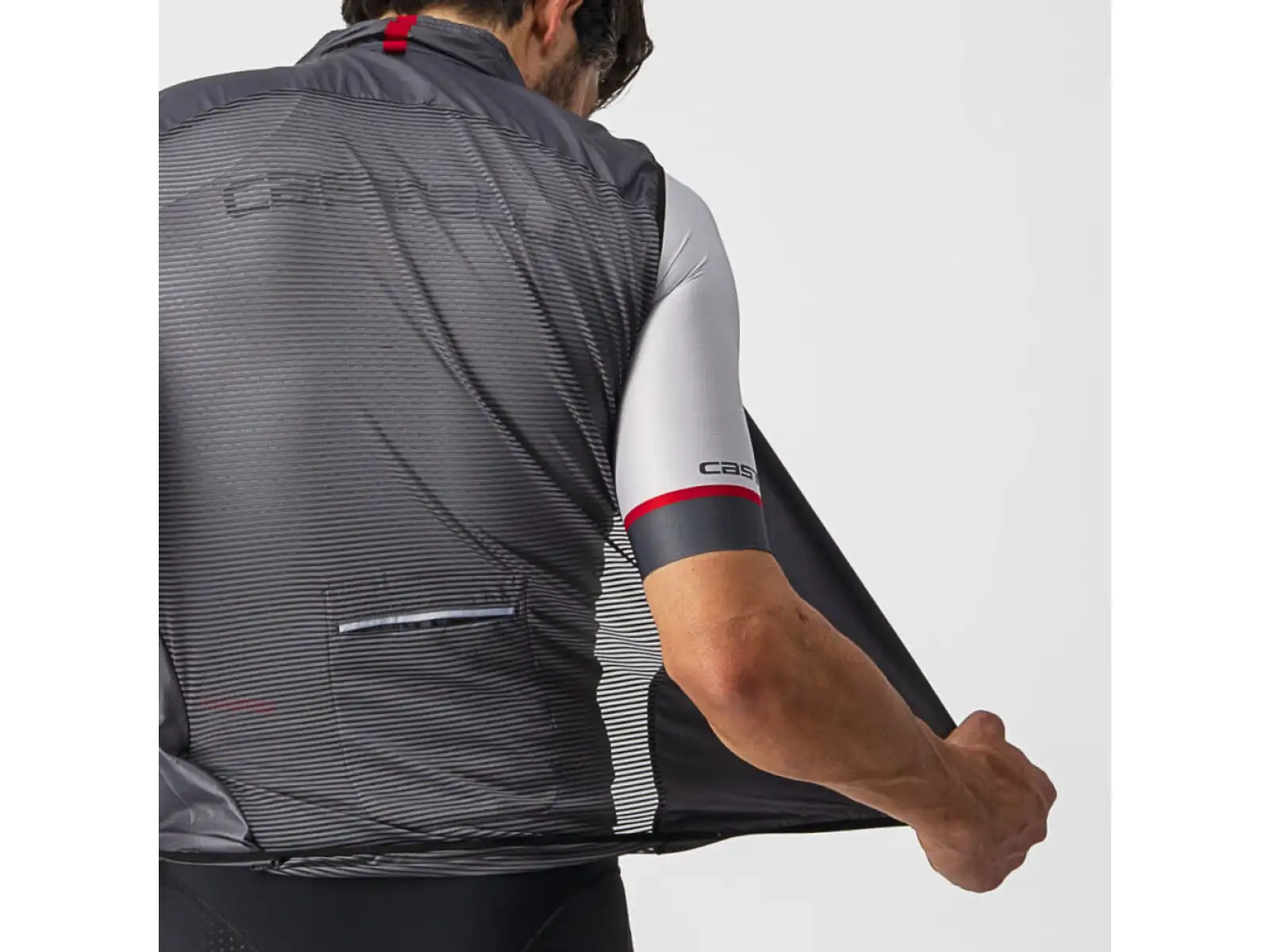 Castelli Aria men's vest Dark Grey