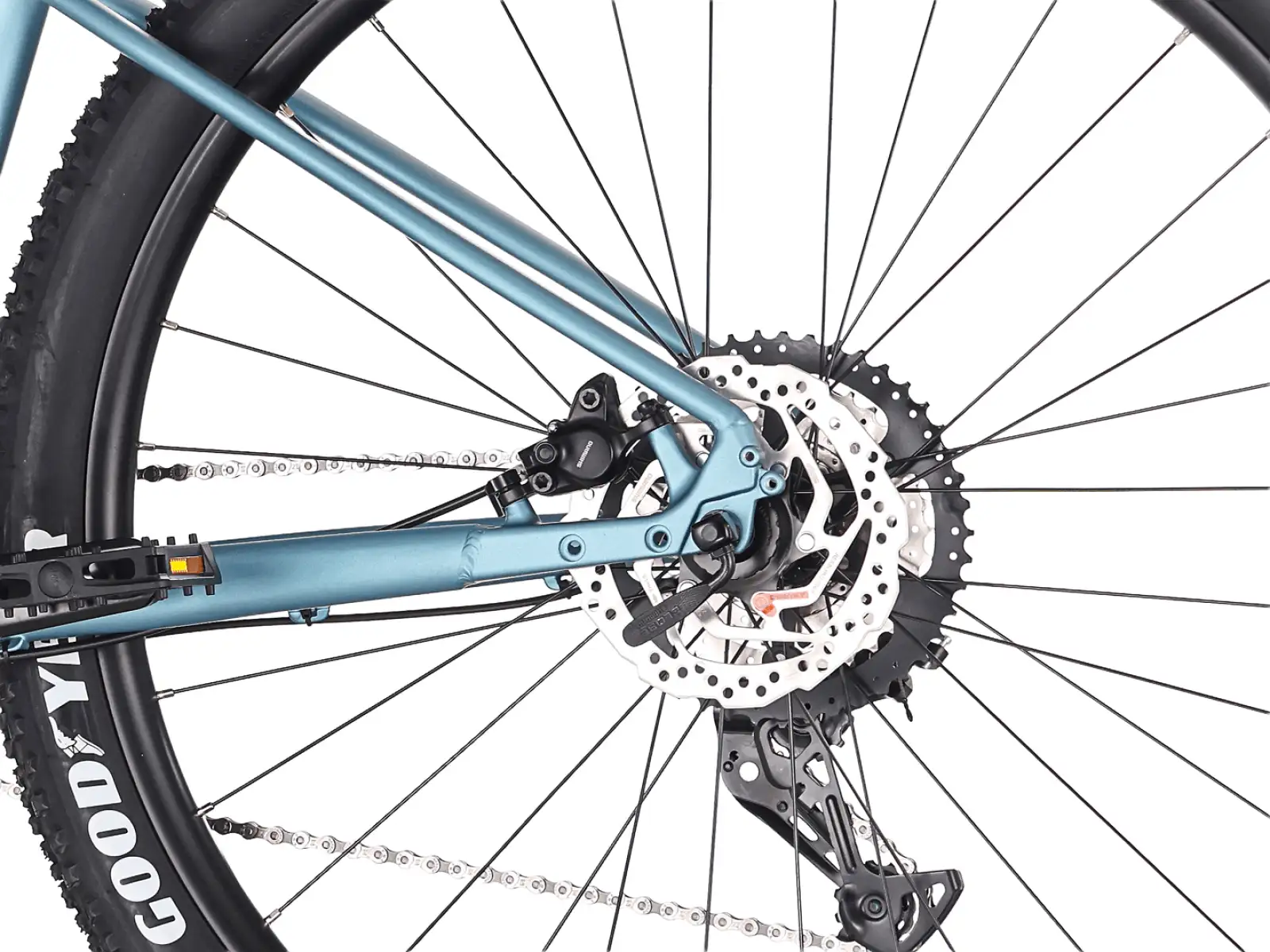 Rock Machine Blizz 10 mountain bike Matte Zircone Blue