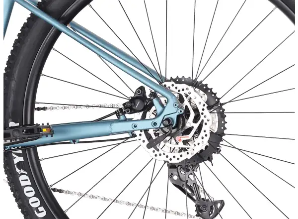 Rock Machine Blizz 10 mountain bike Matte Zircone Blue