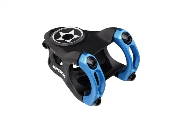 Spank Split stem 38 mm black/blue