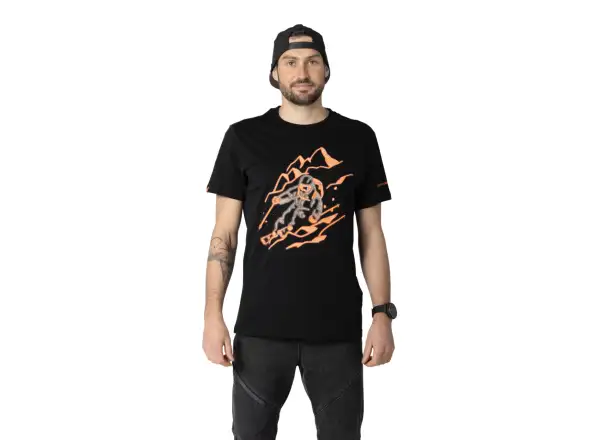 Dynafit Blacklight Cotton men's T-shirt short sleeve Black Out