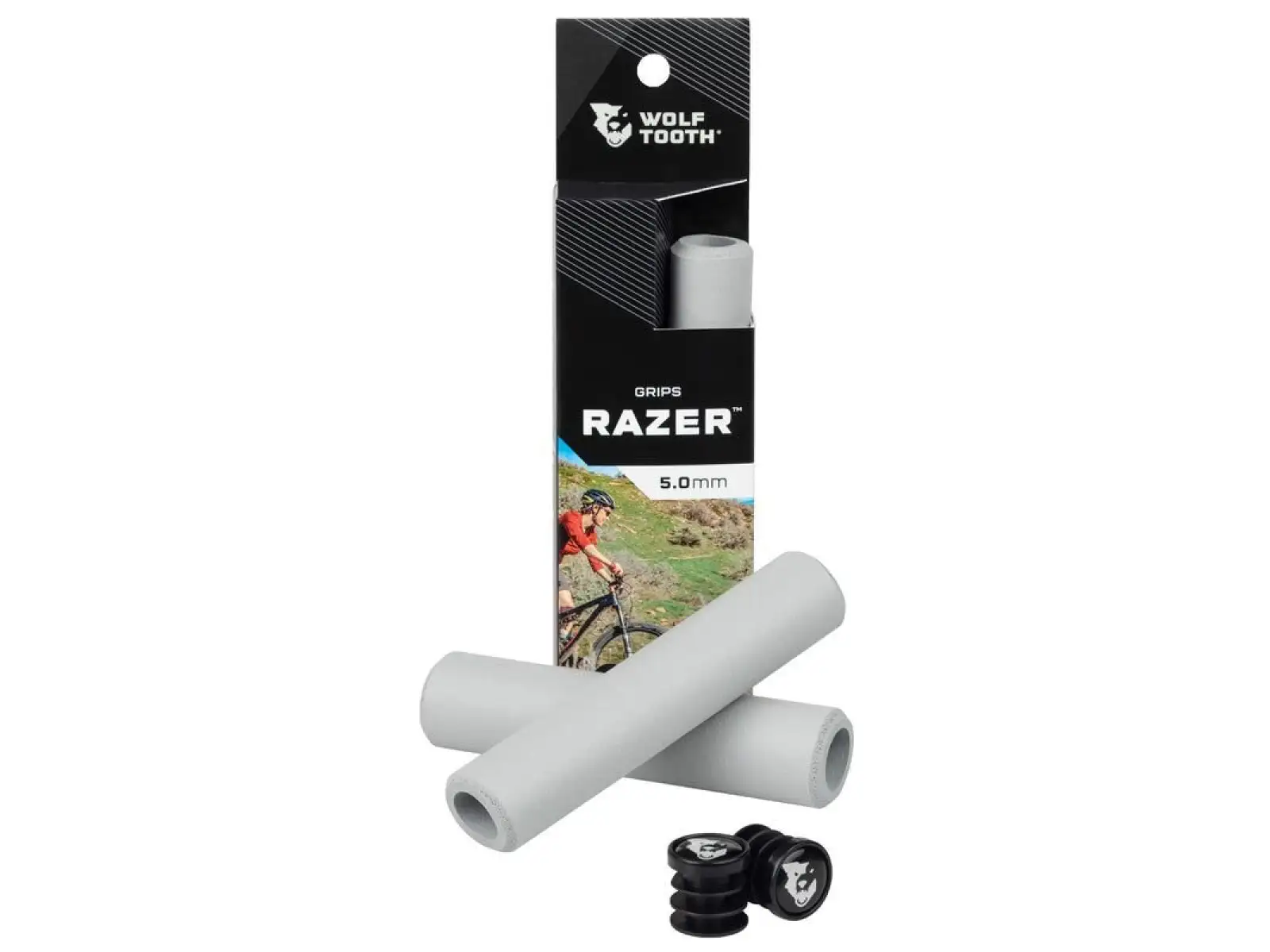 Wolf Tooth Razer 5 mm grips gray