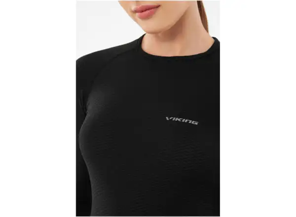Viking unisex functional long sleeve shirt Black