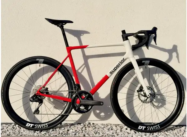 Superior RR 9.8 bike road bike Gloss Red / White VERIFIED