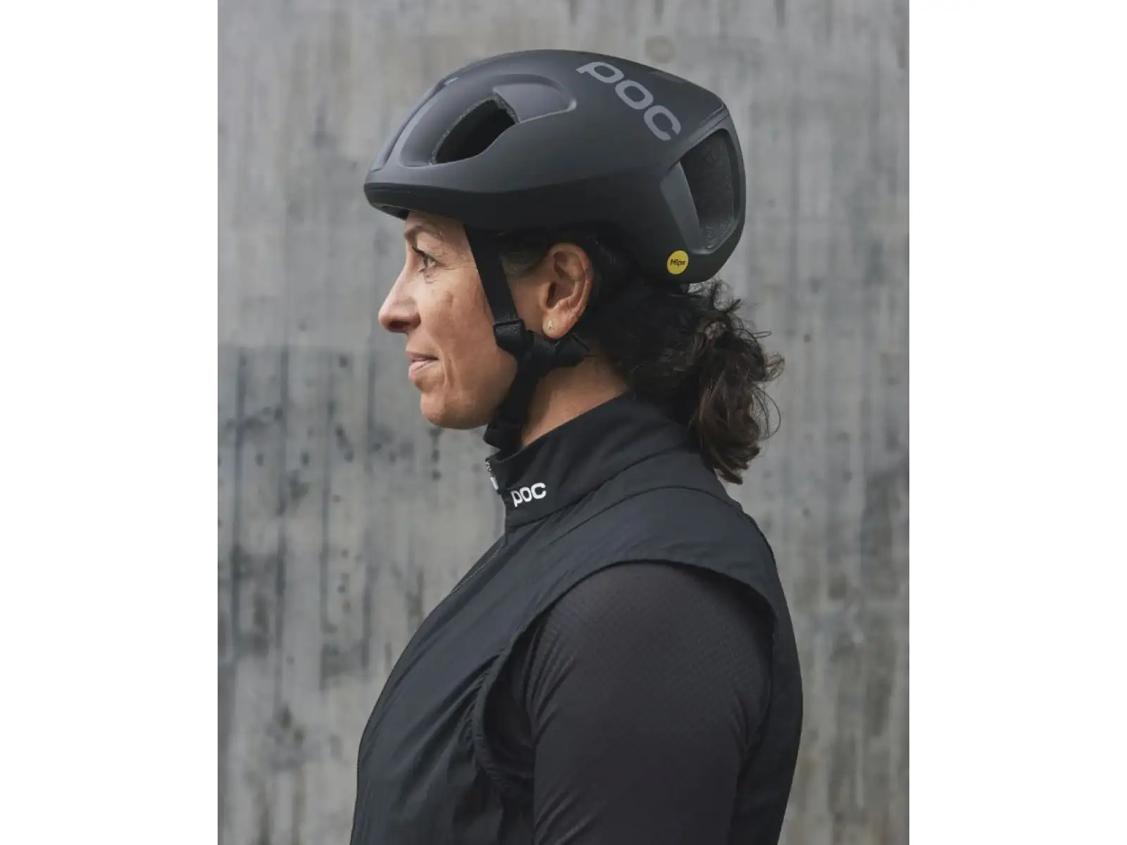 POC Ventral MIPS helmet Uranium Black Matt
