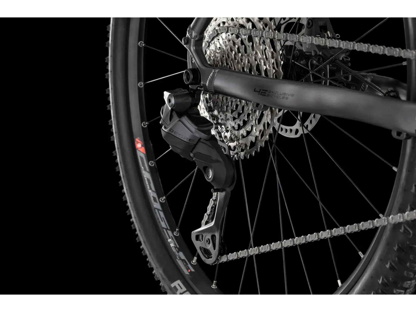 4Ever Prodigy Boos DI2 29" mountain bike Matt black