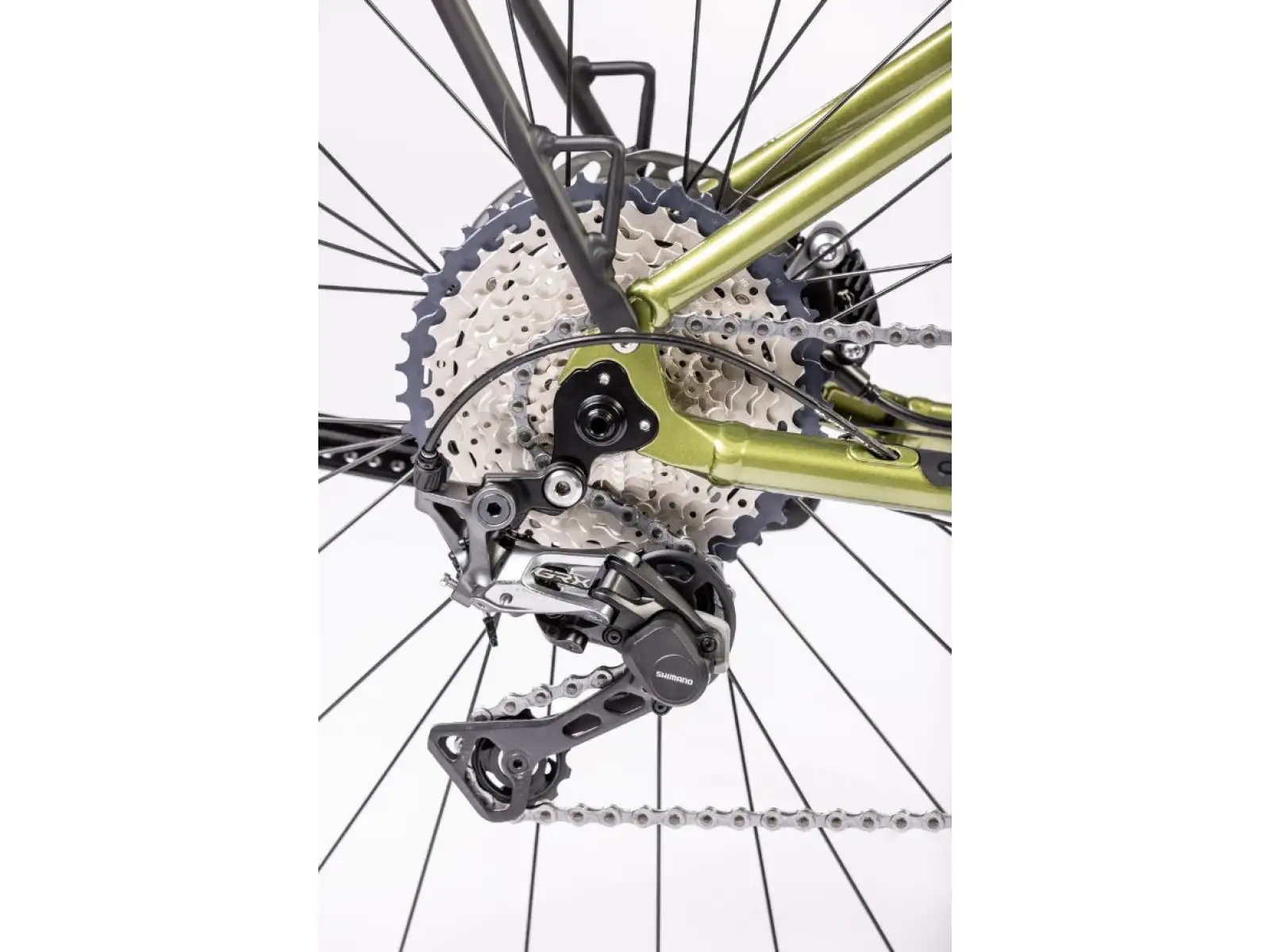 Rock Machine Gravelride e500 gravel e-bike Matte Khaki/Black