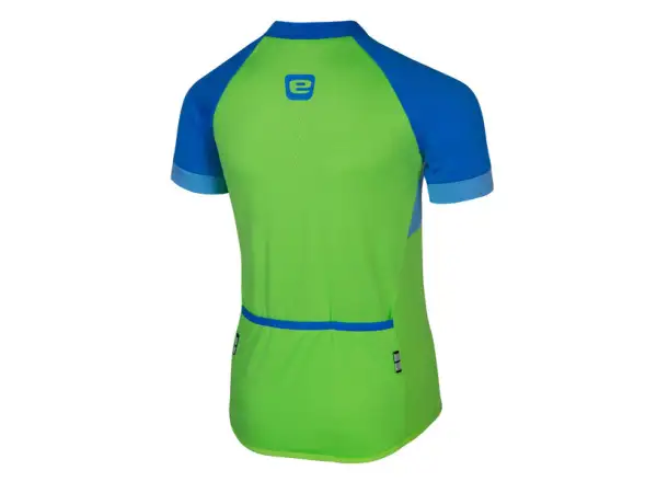 Etape Peddy kids jersey short sleeve green/blue