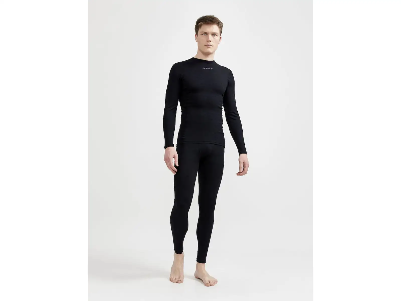 Craft Pro Wool Extreme X men's long sleeve t-shirt Black