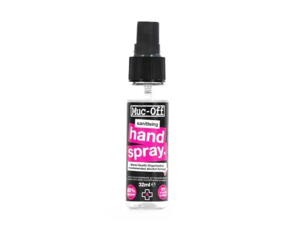 Muc Off Sanitising Hand Spray antibacterial hand spray 32 ml
