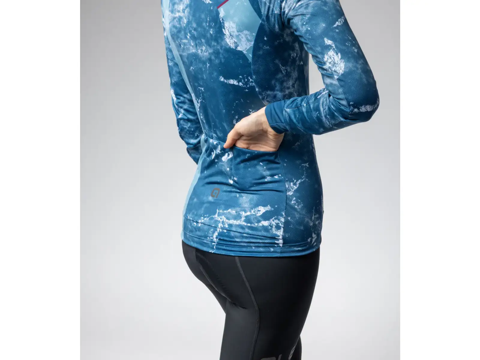 Alé PR-E Icy women's jersey long sleeve Blue