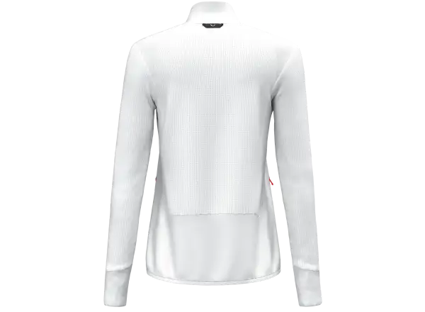 Salewa Puez Waffle HYB PL women's sweatshirt White