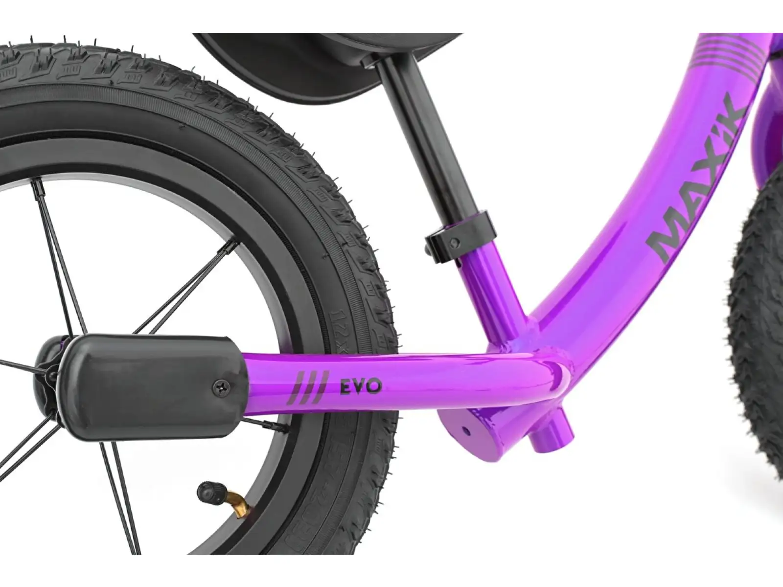 MAXÍK Evo Lite magenta/purple children's balance bike