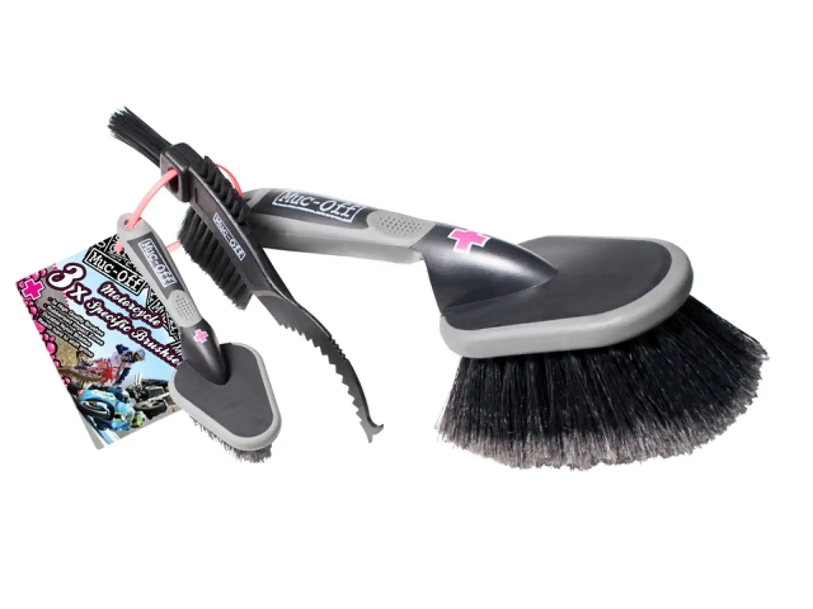 Muc-Off 3 Brush Set cleaning brushes set