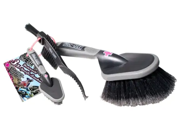Muc-Off 3 Brush Set cleaning brushes set