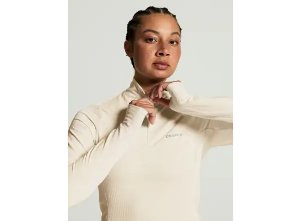Craft Gain Thermal Midlayer 2 women's sweatshirt white